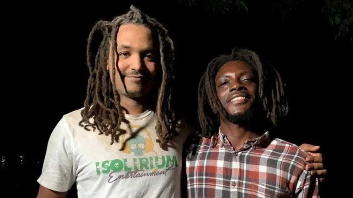 Dr. Pushkin with Timtooni. Photo Credit: Isolirium Entertainment